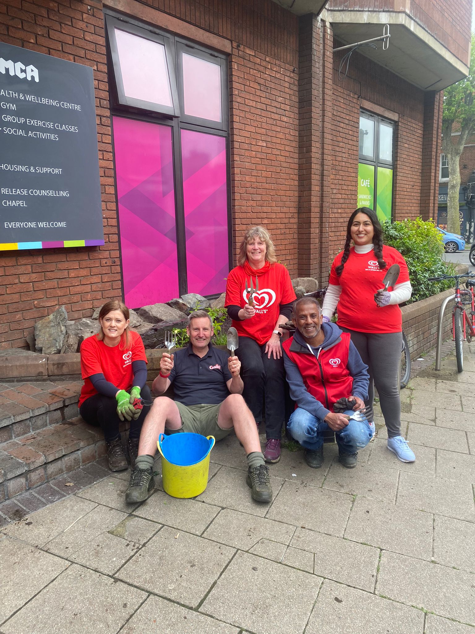 Walls Team Brings New Life to YMCA Surbiton: A Week of Volunteering and Transformation