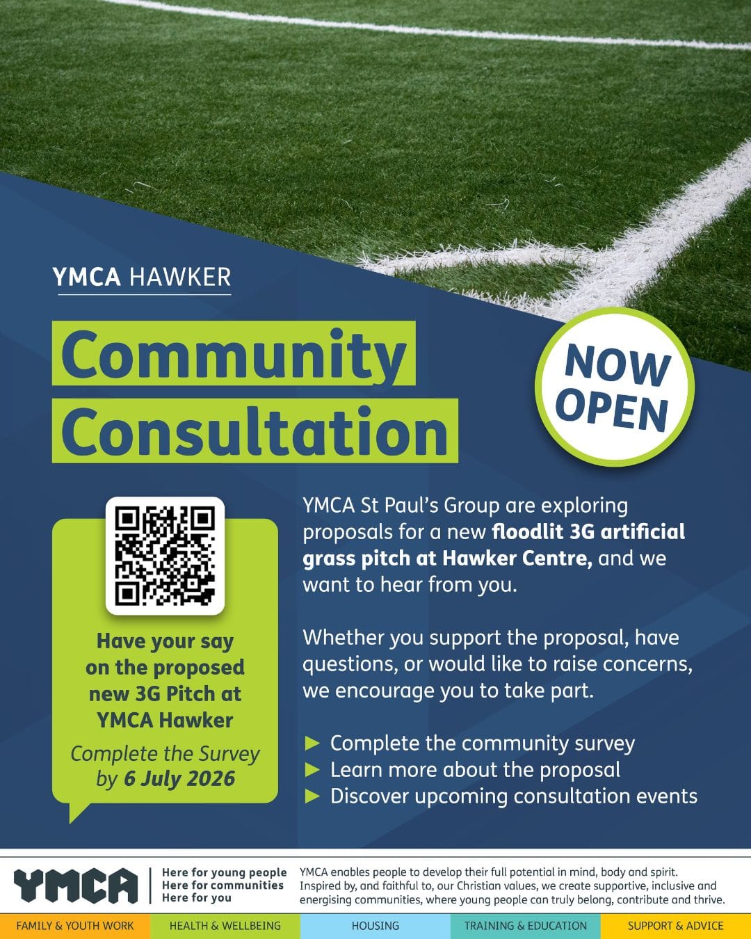 Community Consultation at YMCA Hawker