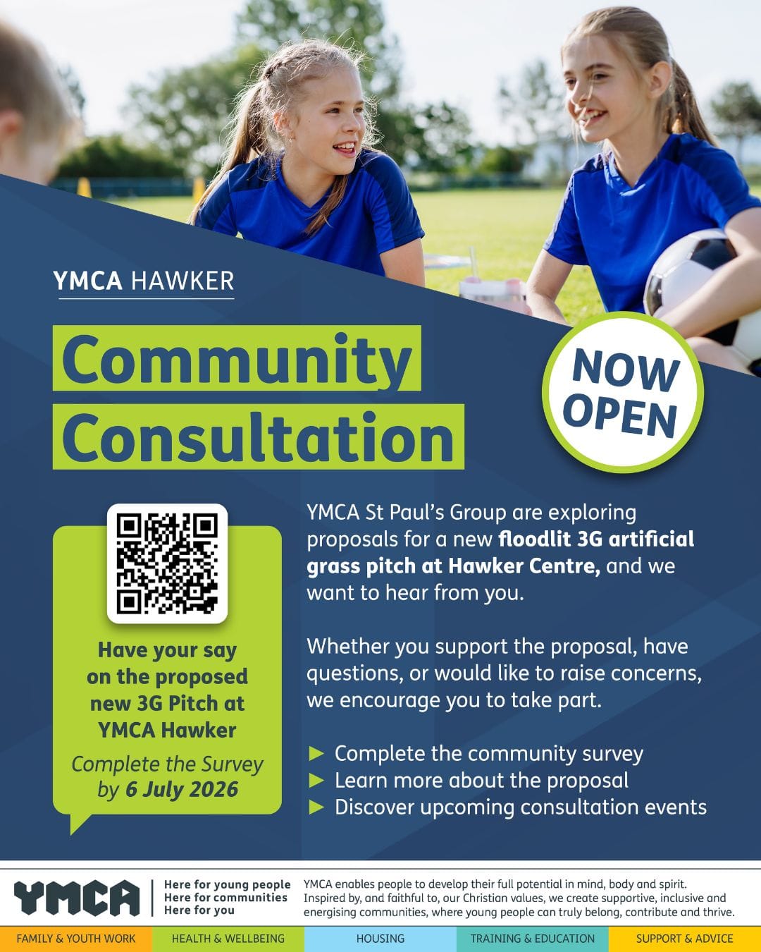Community Consultation at YMCA Hawker